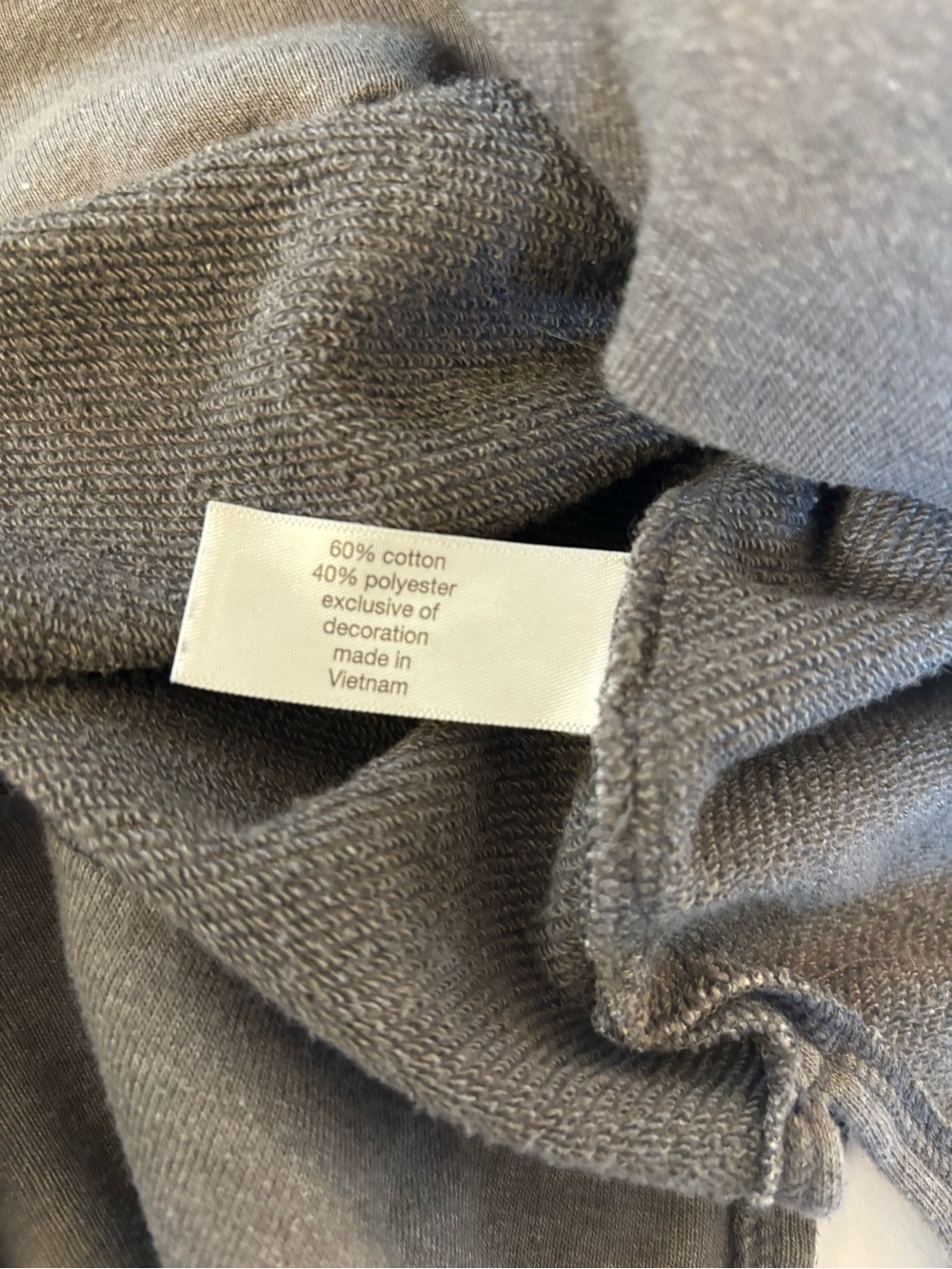 Lane Bryant Game Day Hooded Pullover Sweatshirt - Gray Brown - Picture 8 of 8